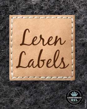 Leren Label Met Naam