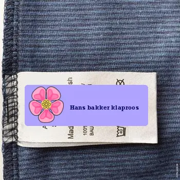 Waslabels Met Naam