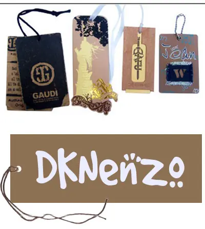 Gepersonaliseerde Hangtags
