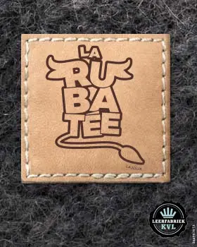 Leren Labels Handmade