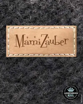 Custom Leren Labels