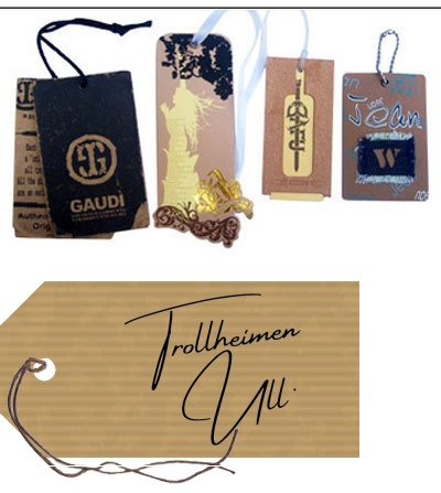 Kraft Hangtags met eigen Logo | Gepersonaliseerde Kraft Labels