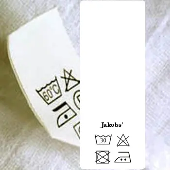 Labels Materiaalsamenstelling