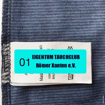 Zelfklevende Kledinglabels