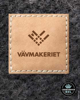 24 Leren labels | Leren labels met logo | Gepersonaliseerde leren labels
